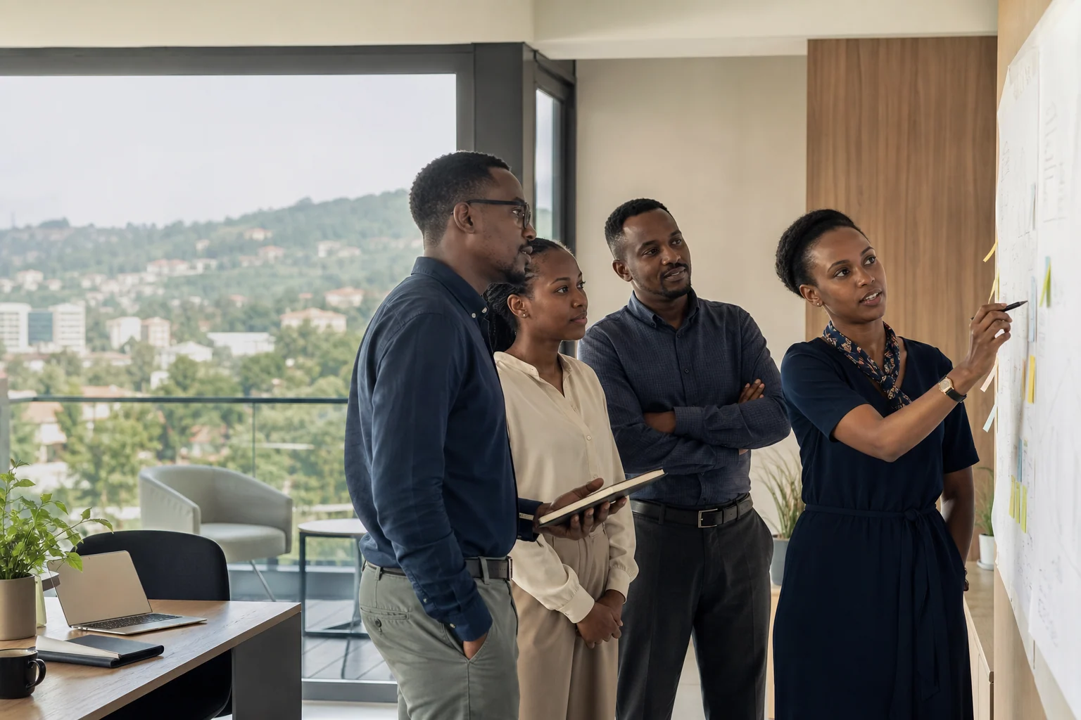 Business leaders and advisers organising priorities, evidence and delivery responsibilities