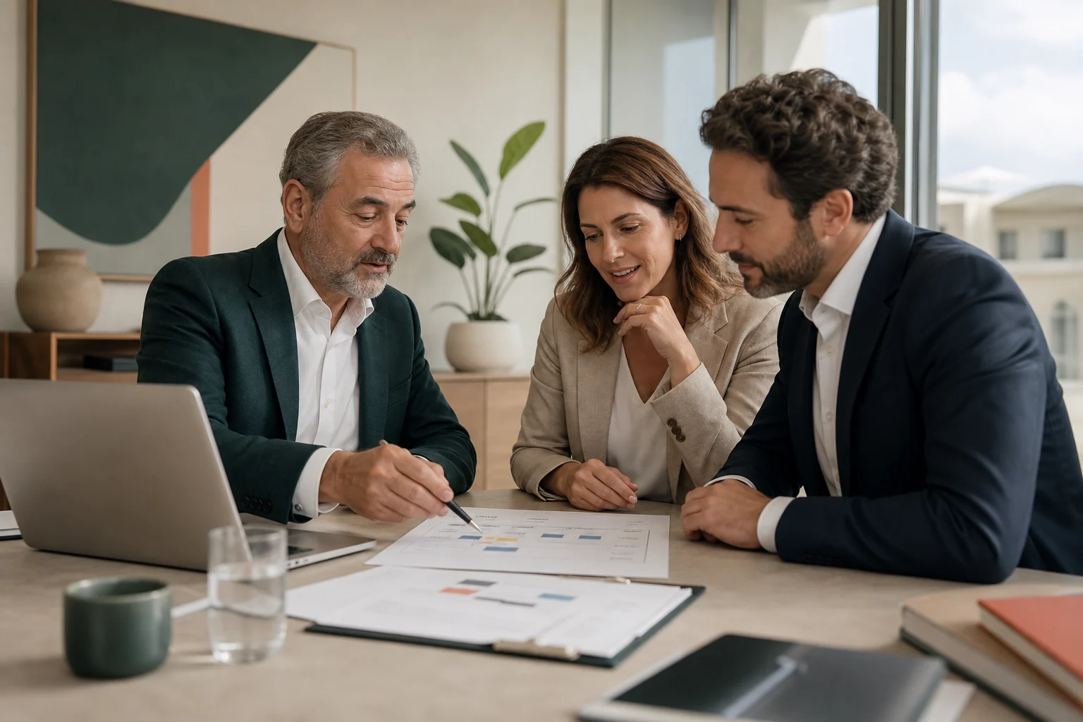 Funding Application Support advisers at work